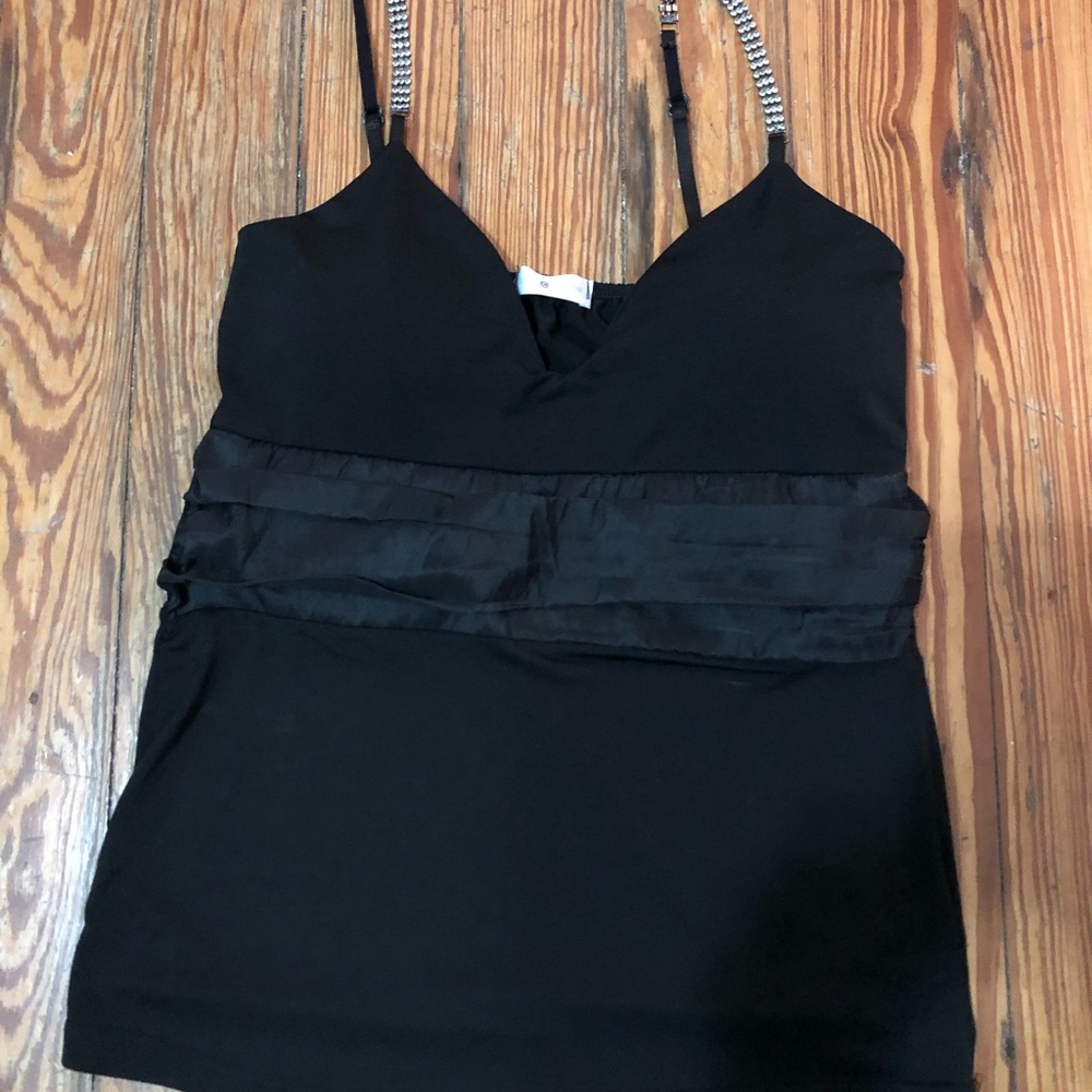 Evening Black Blouse